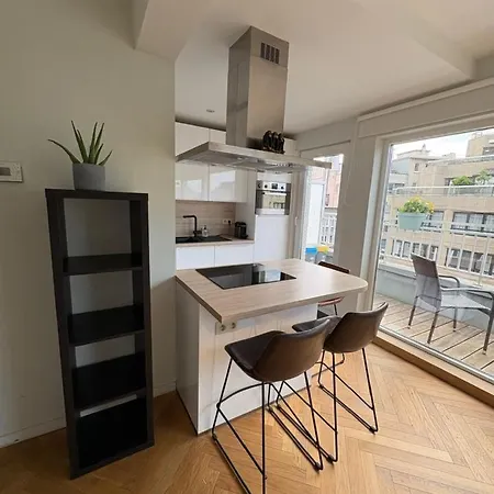 Apartment Cosy Penthouse With Balcony In Center Ostende